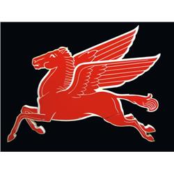 Mobile Flying Pegasus Porcelain Sign