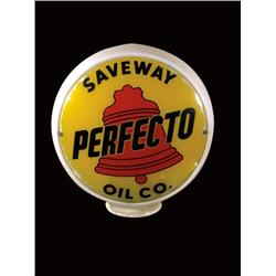 Saveway-Perfecto Oil Co. Glass Globe