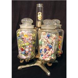 Bunte Candy Jar Carousel