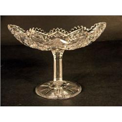 ABP Cut Glass Compote