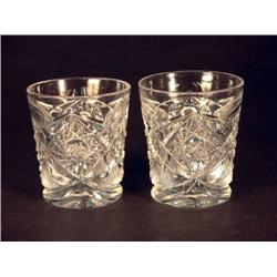 ABP Cut Glass Juice Glasses
