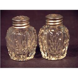 ABP Cut Glass Salt/Pepper Shakers