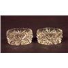 Image 1 : Two ABP Cut Glass Salt Dips