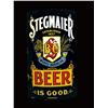 Image 1 : Stegmaier Beer Porcelain Corner Sign