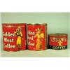 Image 1 : Three Golden West Coffee Tins