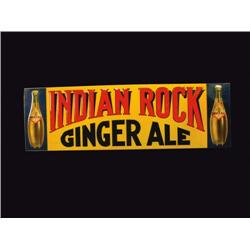 Indian Rock Ginger Ale Tin Sign