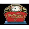 Image 1 : Orig. Dr. Pepper Art Deco Style Clock