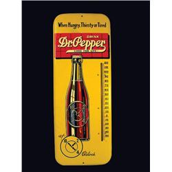 Dr. Pepper Tin Thermometer