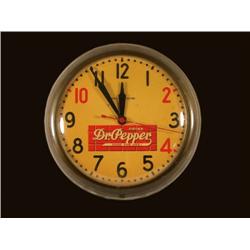 Dr. Pepper General Electric Clock