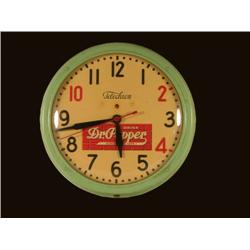 Dr. Pepper Telechron Clock