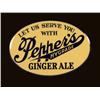 Image 1 : Peppers Ginger Ale Celluloid Sign