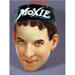 Moxie Die Cut Embossed Tin Sign