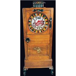 1902 Paul Berger Judge Upright Slot