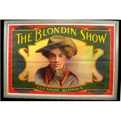 Blondin Stock Company Poster
