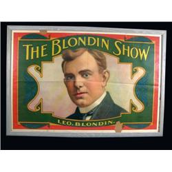 Blondin Stock Company Poster