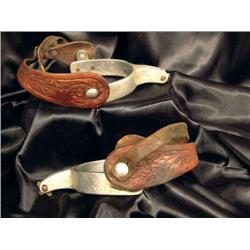 Crocket Aluminum Bronc Spurs