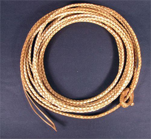 Braided Rawhide Reata