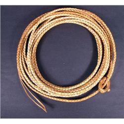 Braided Rawhide Reata