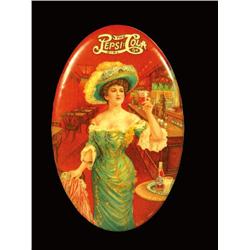 Pepsi Cola Celluloid Pocket Mirror