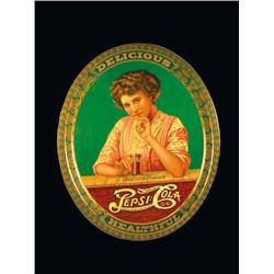 1910 Pepsi Cola Tin Serving Tray