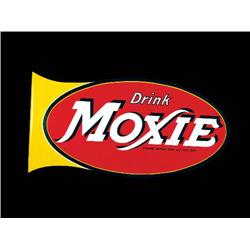 Moxie Tin Flange Sign