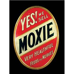 Moxie Tin Sign
