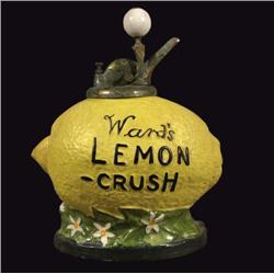 Wards Lemon Crush Syrup Dispenser