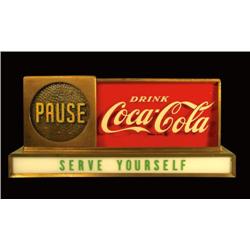 Coca Cola Countertop Light Up Sign