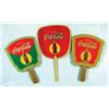 Image 1 : 3 Coca Cola Cardboard Fans