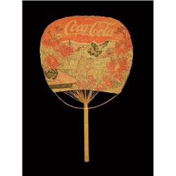 Coca Cola Paper Fan, 1900