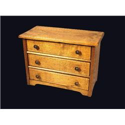 Oak Doll Dresser