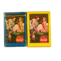 Coca Cola Playing Cards 1943