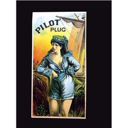 Original Tobacco Label for Pilot Plug