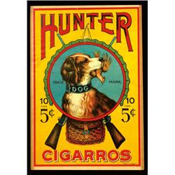 Hunter Cigarros Paper Sign