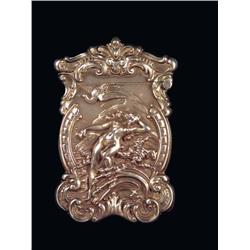 Sterling Silver Nude Match Safe