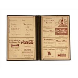 Waco, Texas Hotel Menu Holder