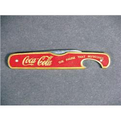 Coca Cola Pocket Knife/Bottle Opener