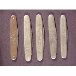 Coca Cola Pocket Knives 5 Asst