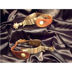 Silver Overlay Spurs