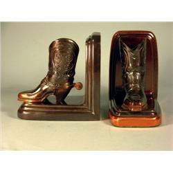 Cowboy Boot Bookends