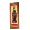 Image 1 : Coca Cola Embossed Tin Sign