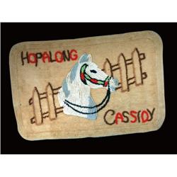 Hopalong Cassidy Chenille Rug