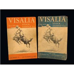 Visalia Stock Saddle Co. Catalogs