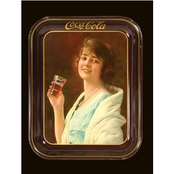 1923 Coca Cola Tin Serving Tray