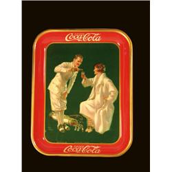 1926 Coca Cola Tin Serving Tray