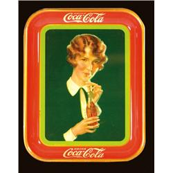 1928 Coca Cola Tin Serving Tray