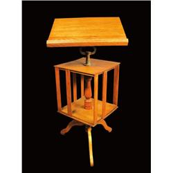 Revolving Bookcase w/book holder