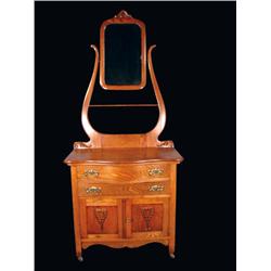 Hotel Oak Wash Stand