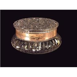 C.F. Monroe Cut Glass Dresser Box
