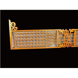 Rare Adjustable Fretwork